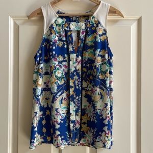 Stitch Fix Collective Concepts Floral Modern Tank Top Blouse